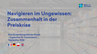 Navigieren im Ungewissen: Zusammenhalt in der Preiskrise - Eine länderübergreifende Studie