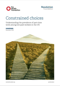 Constrained choices: Understanding the prevalence of part-time work among low-paid workers in the UK