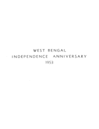 West Bengal Independence Anniversary 1953