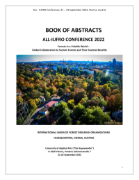 BOOK OF ABSTRACTS - ALL-IUFRO CONFERENCE 2022