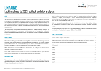 UKRAINE - Looking ahead to 2023: outlook and risk analysis AIM