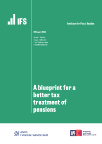 A blueprint for a better tax treatment of pensions