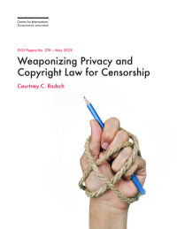 CIGI Papers No. 276 — May 2023 - Weaponizing Privacy and Copyright Law for Censorship