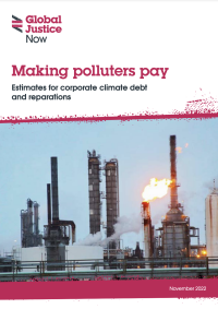 Making Polluters Pay: Estimates for corporate climate debt and reparations