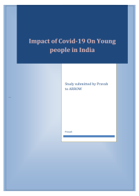 Impact of Covid-19 On Young people in India