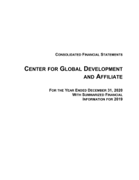 C F S C ENTER FOR G LOBAL D EVELOPMENT
