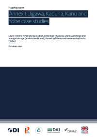 Flagship report - Annex 1: Jigawa, Kaduna, Kano and Yobe case studies