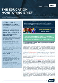 EELC Education Monitoring Brief – Issue 12| May 2021