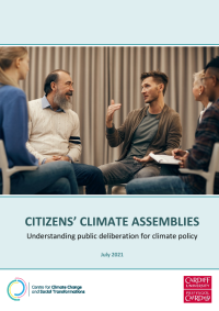 Citizens' Climate Assemblies: Understanding public deliberation for climate policy