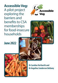Accessible veg: A pilot project exploring the barriers and benefits to CSA memberships for food inse