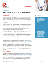 R Sheet On - Birth Control Access in New Jersey Background