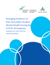 Emerging evidence on post-secondary student mental health during the COVID-19 pandemic: Guiding your work with the National Standard