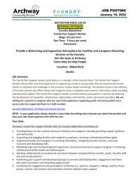 JOB POSTING January 18, 2022 JOB POSTING #2023-125-02 INTERNAL/EXTERNAL