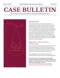 Part 2: Colucci v. Colucci , June 2021 SCC 24 (CanLii): Child support issue