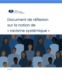 Document de réflexion sur la notion de "racisme systémique"