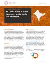 INSIGHT: SOUTH ASIA - Sri Lanka mired in crises as country seeks crucial