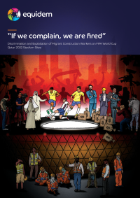 “If we complain, we are fired”: Discrimination and Exploitation of Migrant Construction Workers on FIFA World Cup Qatar 2022 Stadium Sites