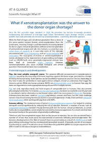 What if xenotransplantation was the answer to the donor organ shortage?