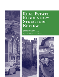 Real Estate Regulatory Structure Review