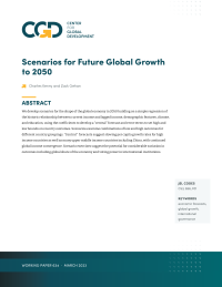 Scenarios for Future Global Growth to 2050