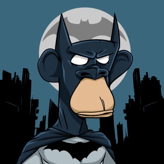 Animated Bored Ape [ Batman ] - Animated Bored Ape | Coinbase NFT