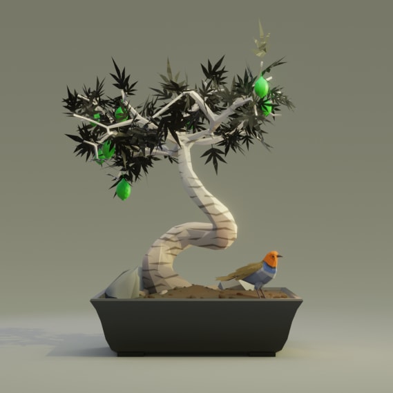 NFT called Bonsai #4563