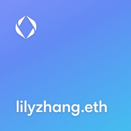 NFT called lilyzhang.eth