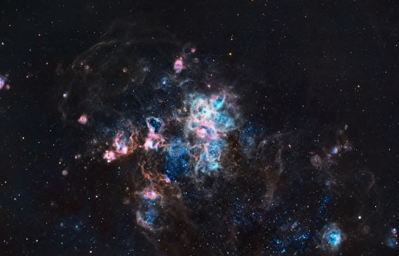 NFT called The Tarantula Nebula - Exploring Deep Sky #08