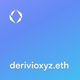 NFT called derivioxyz.eth