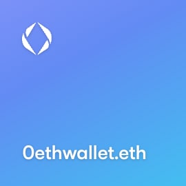 NFT called 0ethwallet.eth