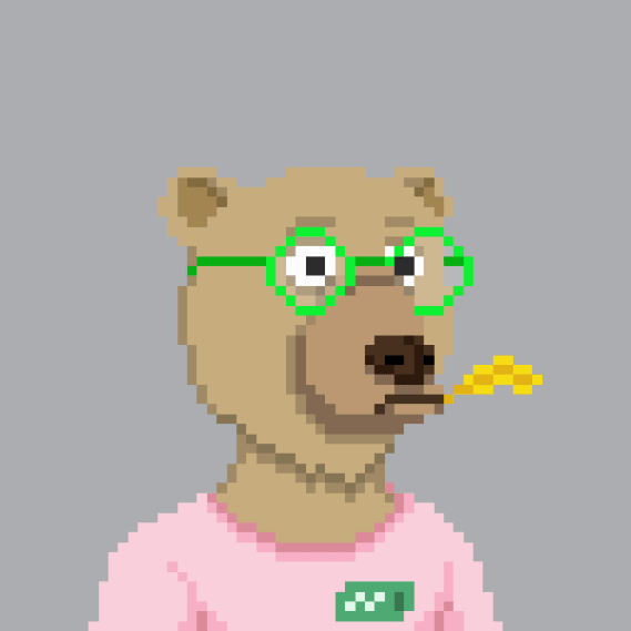 NFT called Pixel OKAY BEARS #802