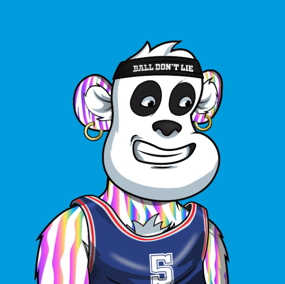 NFT called B-ball Pandas #690