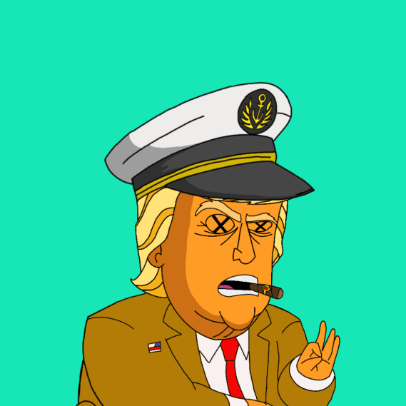 NFT called Donald Trump Yacht Club #4192