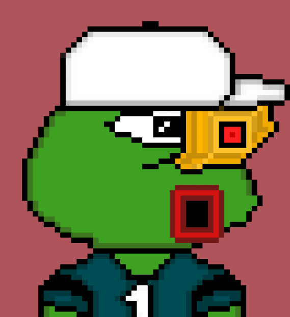 NFT called Pixelated Pepes NFT #1869