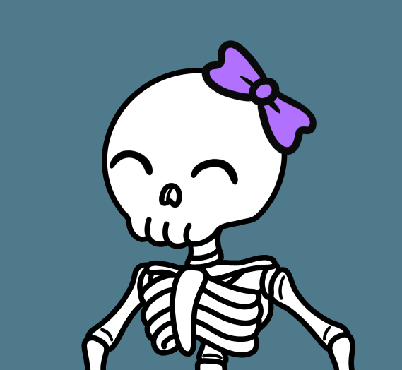 NFT called Cute Skullz #1183