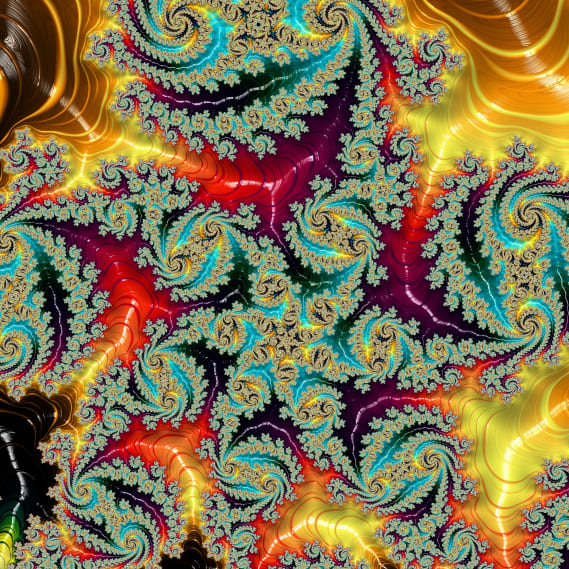 NFT called Fractal Universe #405