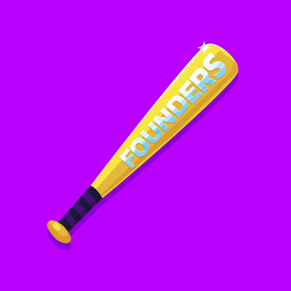 NFT called Gold Founders Baseball Bat