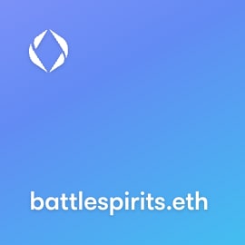 NFT called battlespirits.eth