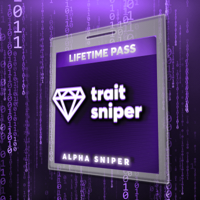 NFT called Trait Sniper Alpha Pass #2605