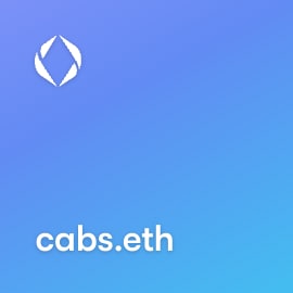 NFT called cabs.eth