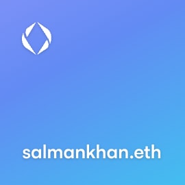 NFT called salmankhan.eth