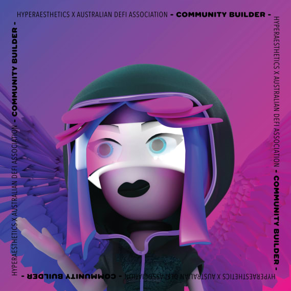 NFT called Aus DeFi NFT Heroes - Community Builder #2/33