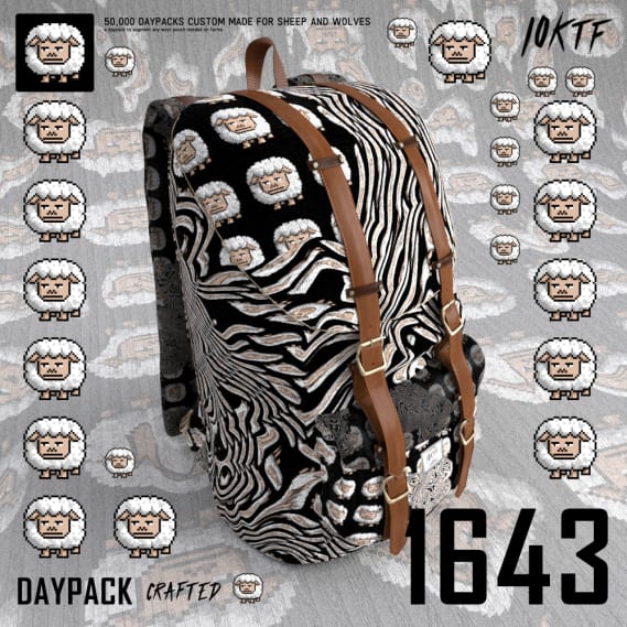 NFT called Wolf Daypack #1643