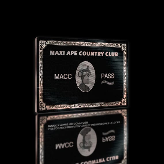 NFT called Maxi Ape Country Club OG Pass