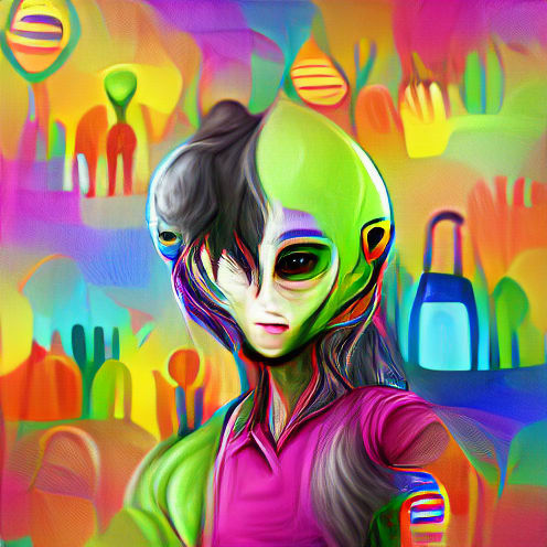 NFT called Alien #32