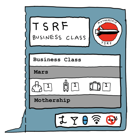 NFT called Business Class Stub