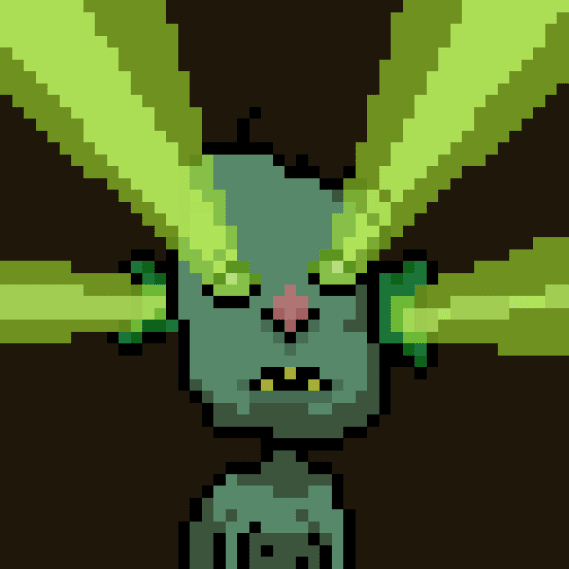 NFT called Pixel goblintown #1375