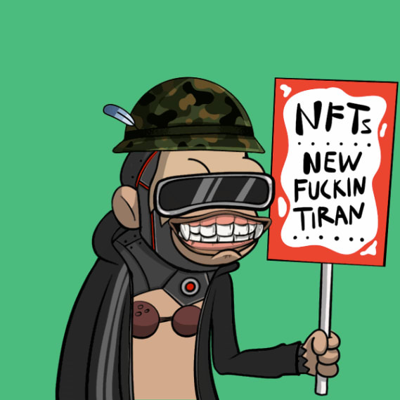 NFT called Ape Haterz NFT Club #756