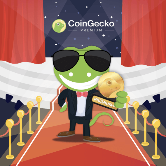 NFT called CoinGecko Premium+ Badge - Gold [Q2 2021]