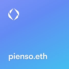 NFT called pienso.eth